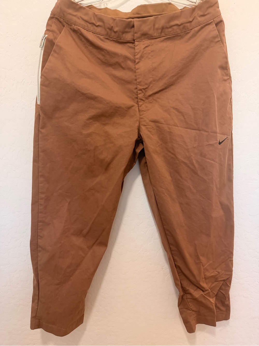 Nike Men's medium 32 Brown utility cargo Performance Pants active jogger button